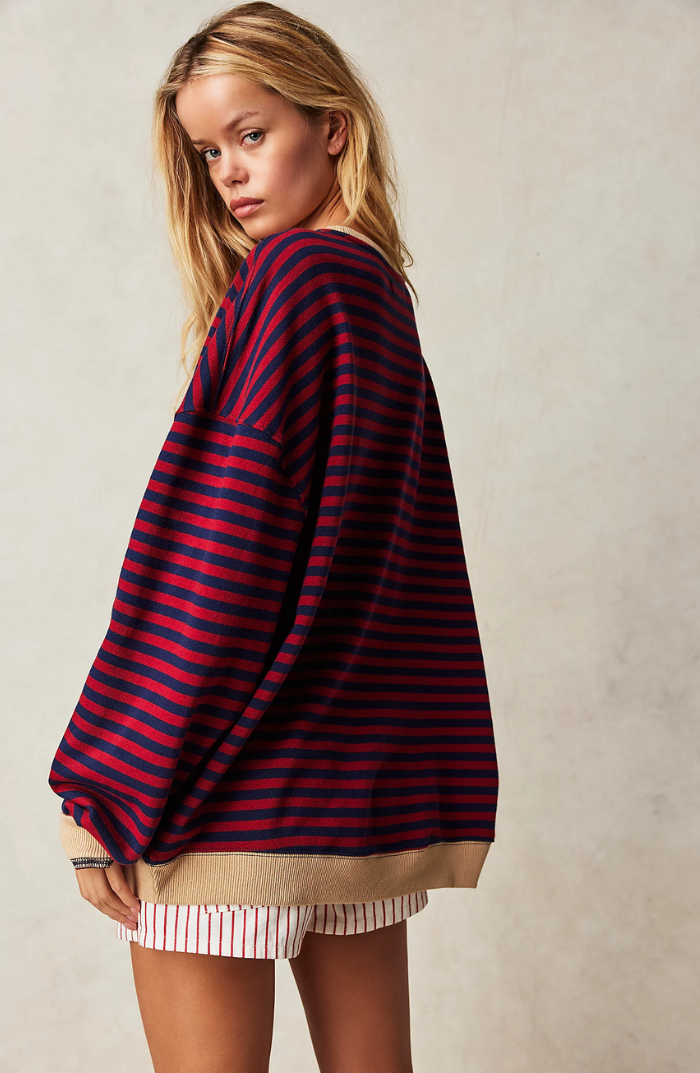 Mara | Casual Striped Pullover