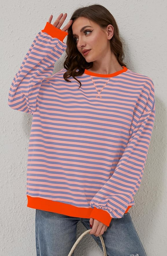 Mara | Casual Striped Pullover