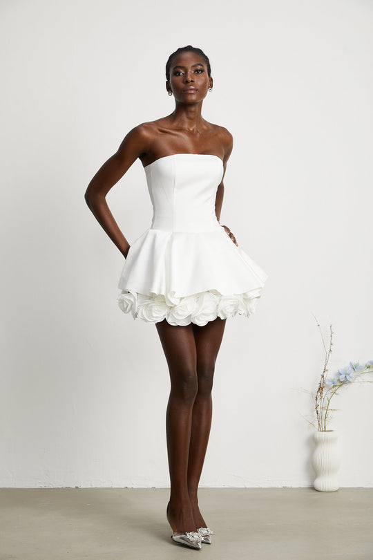 Carla | Strapless Corset Mini Dress