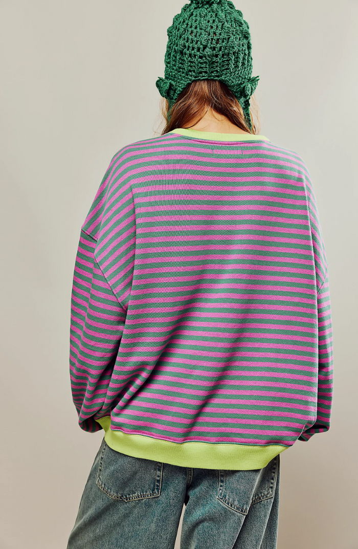 Mara | Casual Striped Pullover