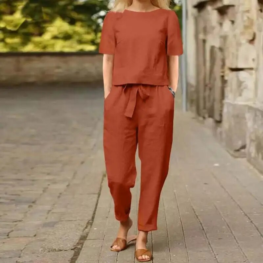 Monica | Linen Comfy Jumpsuit