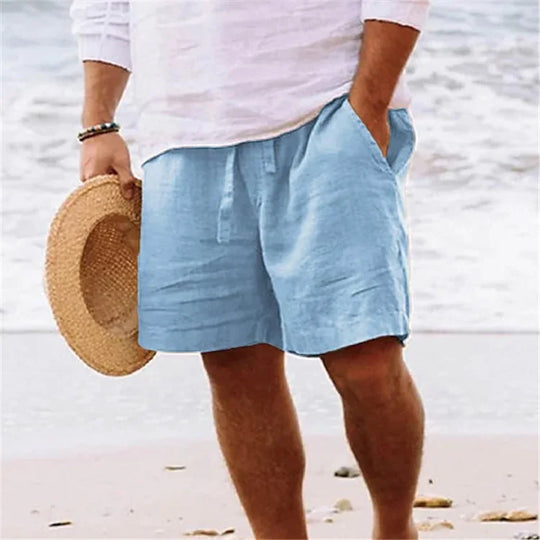 Eric | Cotton Linen Breathable Shorts