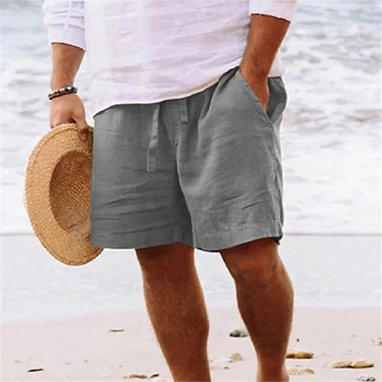 Eric | Cotton Linen Breathable Shorts