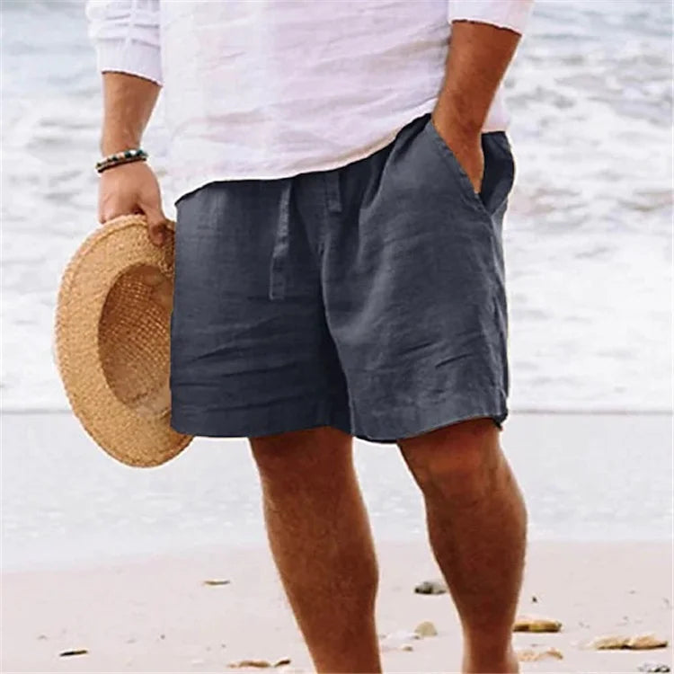 Eric | Cotton Linen Breathable Shorts