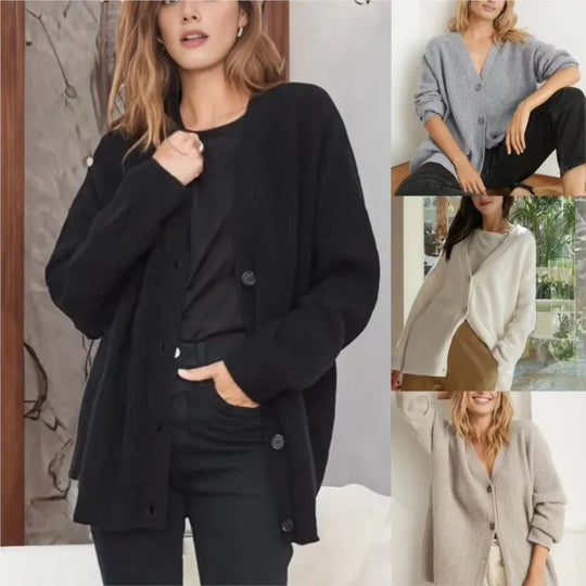 Cate | V-Neck Cardigan