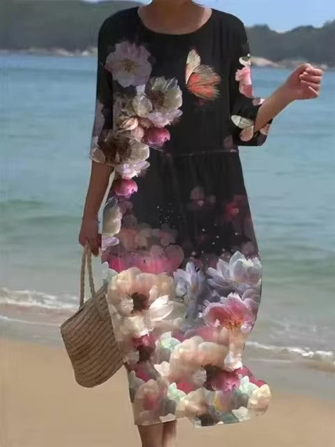 Hanneke | Elegant Floral Dress