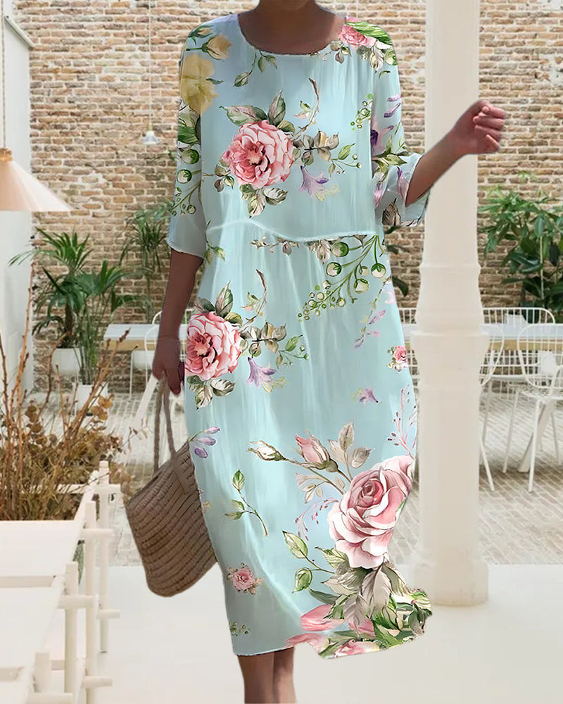 Hanneke | Elegant Floral Dress