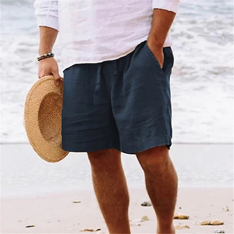 Eric | Cotton Linen Breathable Shorts