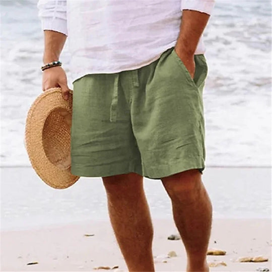 Eric | Cotton Linen Breathable Shorts