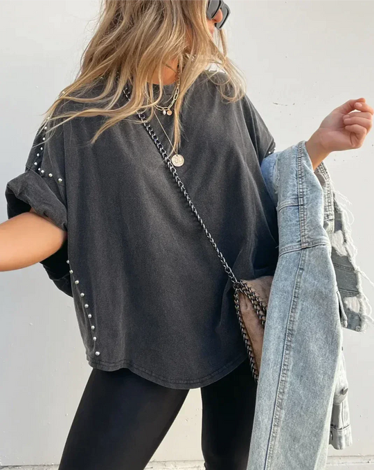 Aran | Oversized Studded Tee