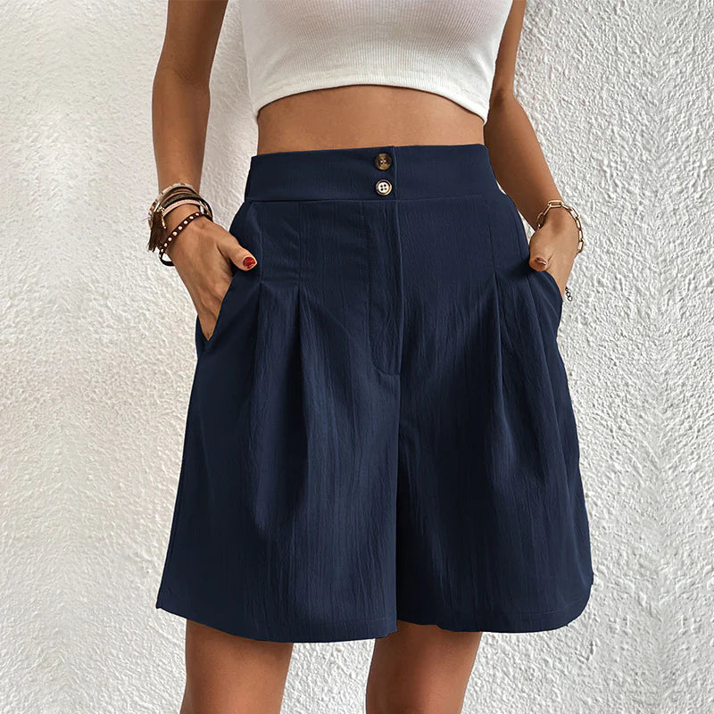 Fabienne | High-Waist Comfort Shorts