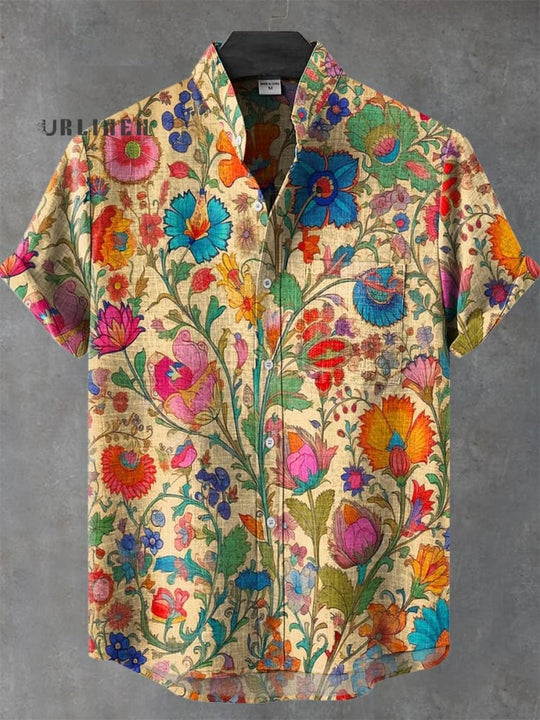 Ron | Casual Floral Shirt Cotton