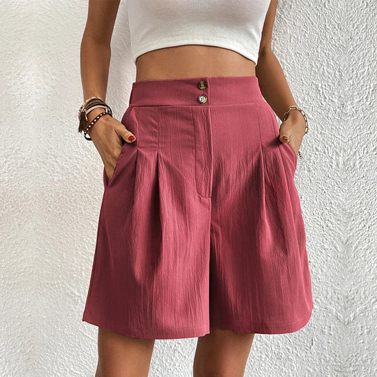 Fabienne | High-Waist Comfort Shorts