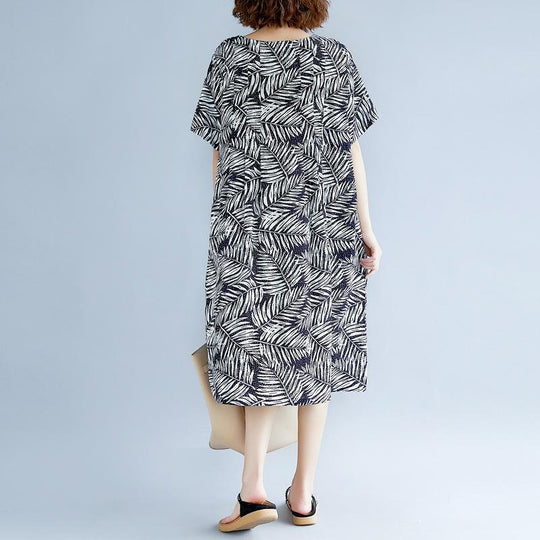 Vera | Cotton Linnen Dress Plus Size Clothing